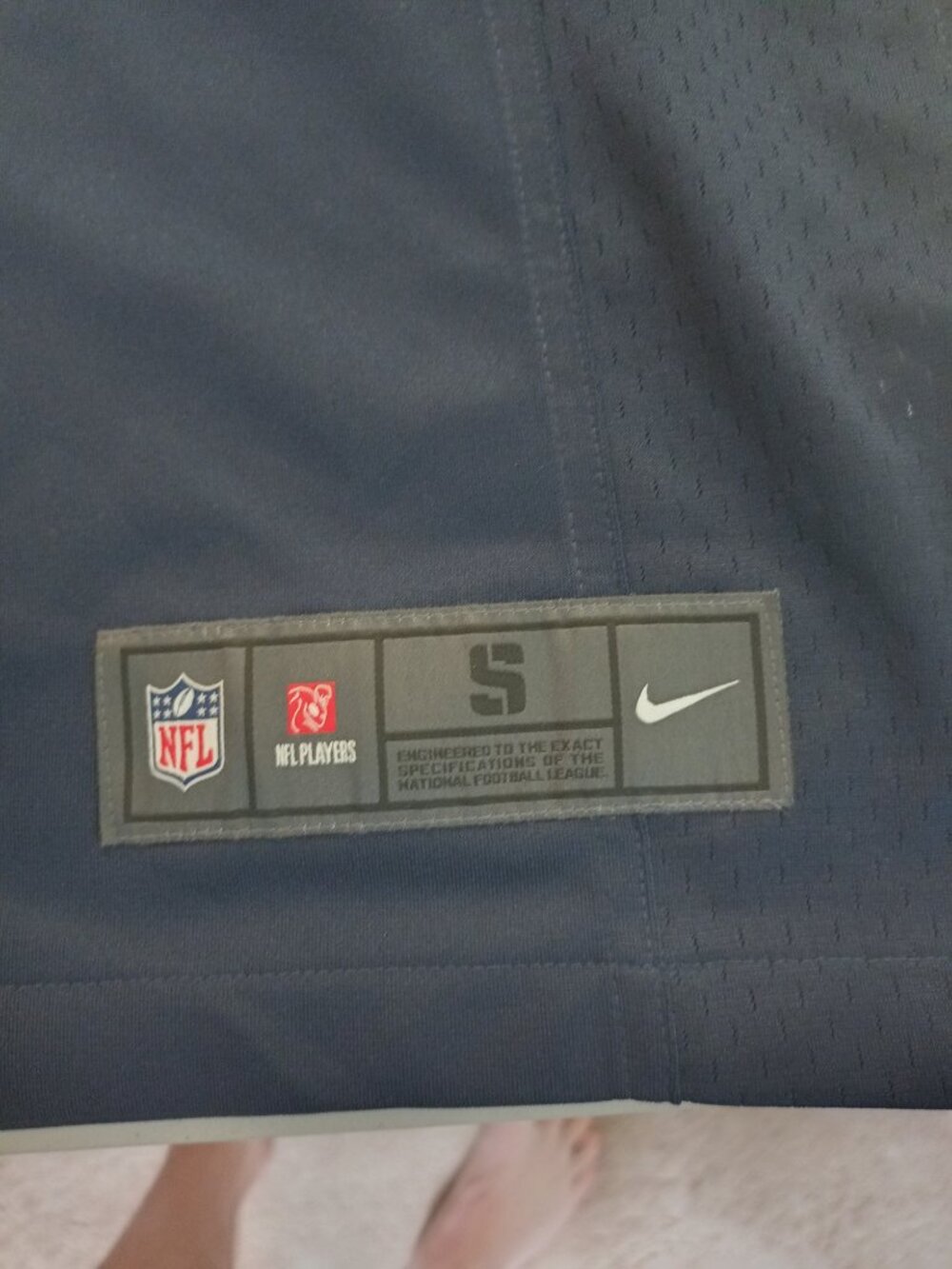 Rare Nike On Field Eric Decker Tennessee Titans NFL Football Jersey Adult Small - Picture 4 of 7